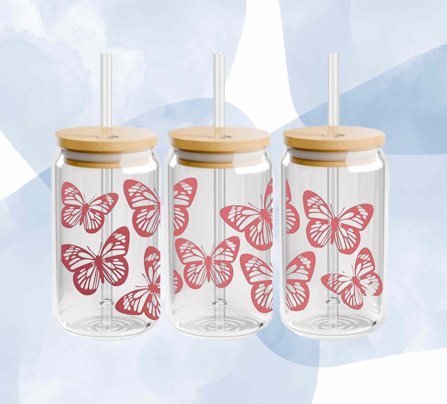 Butterfly 16 Libbey Cup
