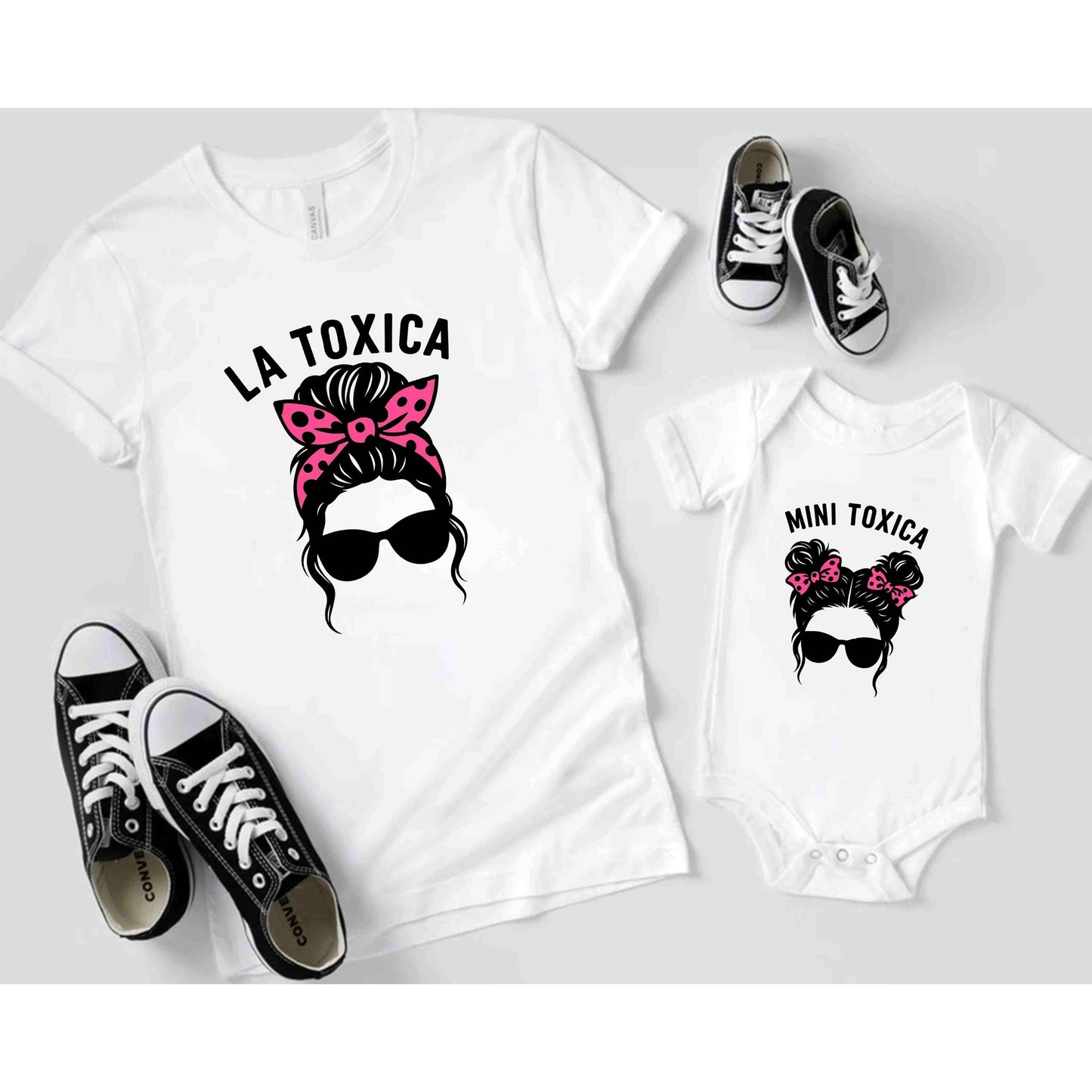 La Toxica Shirt, Mini Toxica Shirt, Mama e hija shirts