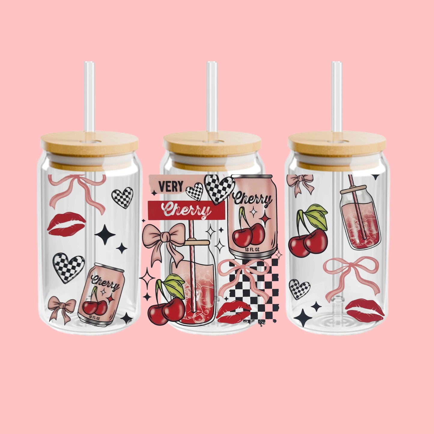 Very Cherry 16oz Libbey Cup