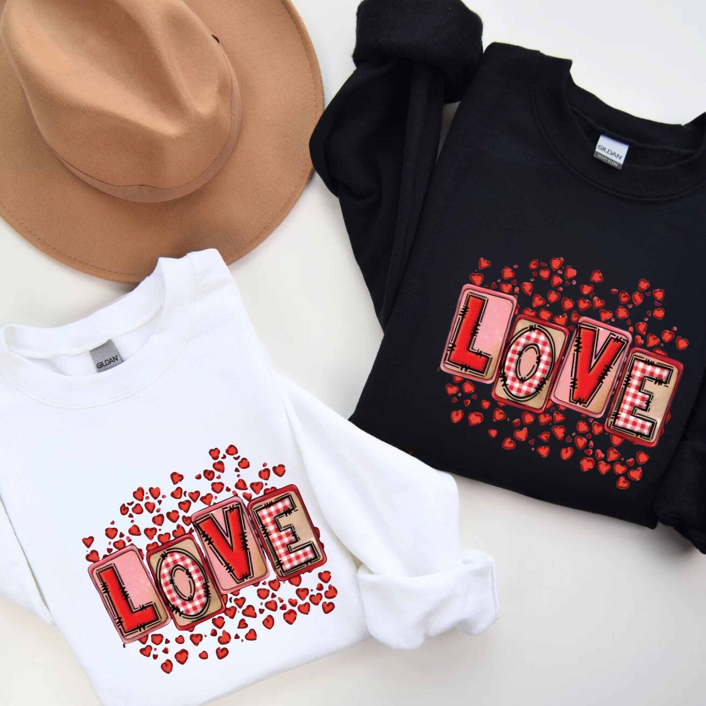 Valentines Day "LOVE" Sweatshirt