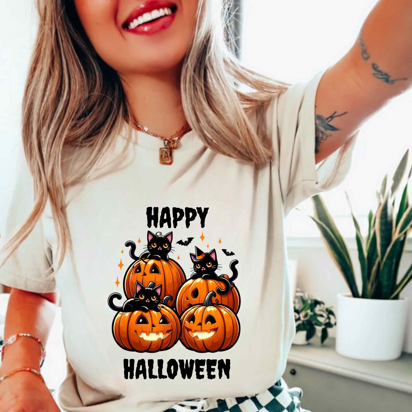 Happy Halloween Shirt, Holiday Wear, Fall Shirt for Halloween