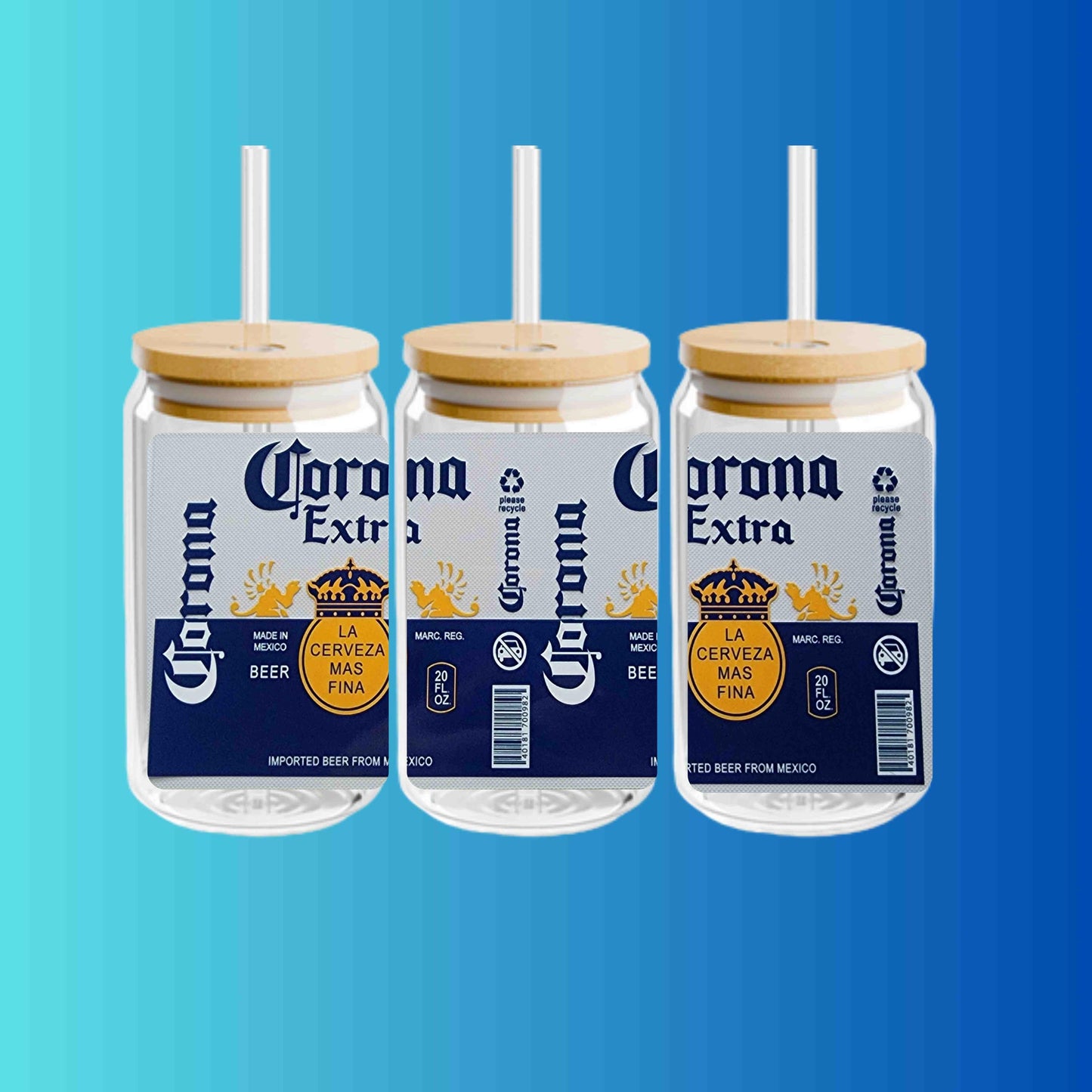 Corona Extra 16oz Libbey Cup