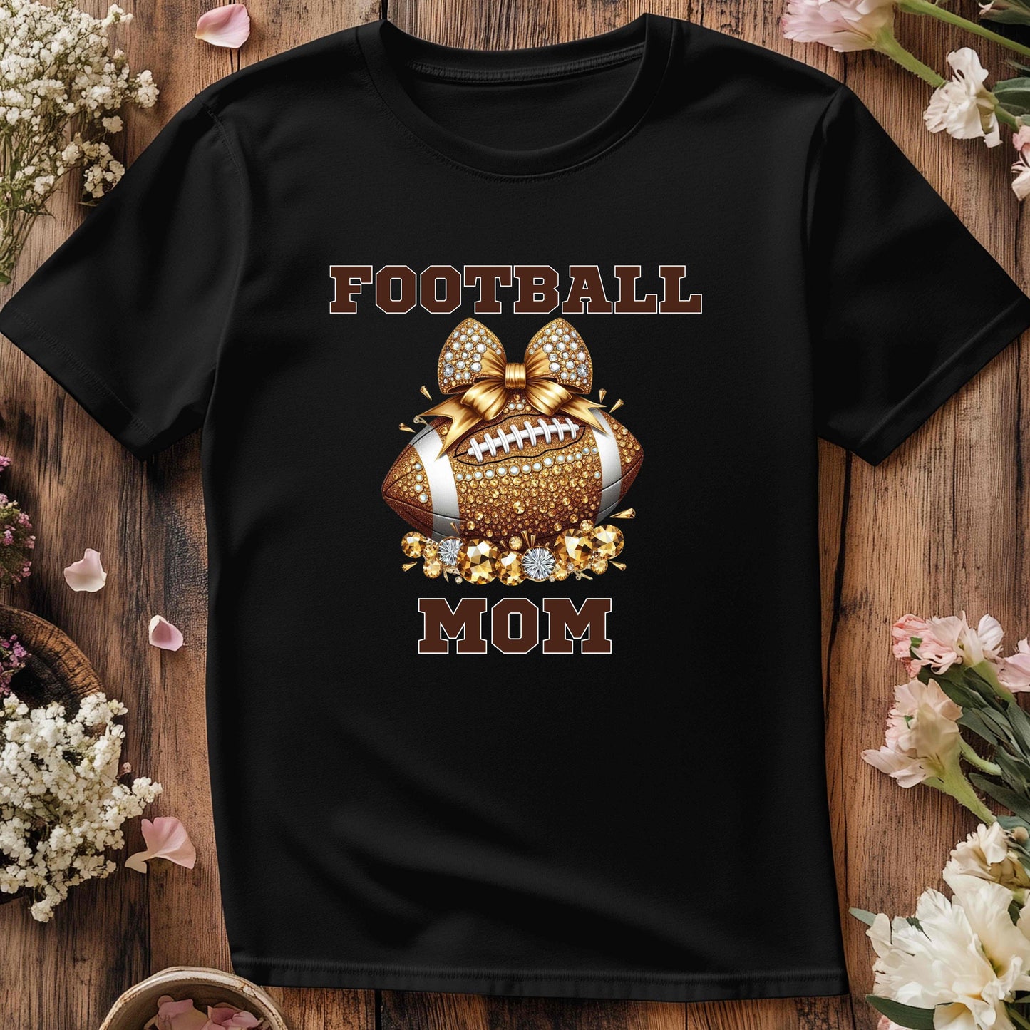 Football Mom Tee, Sports Mama Shirt