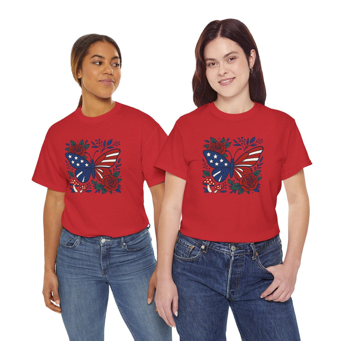 Red White Blue Tee, Patriotic Tee, American Flag Shirt, Patriotic Clothing, 4th of July Shirt