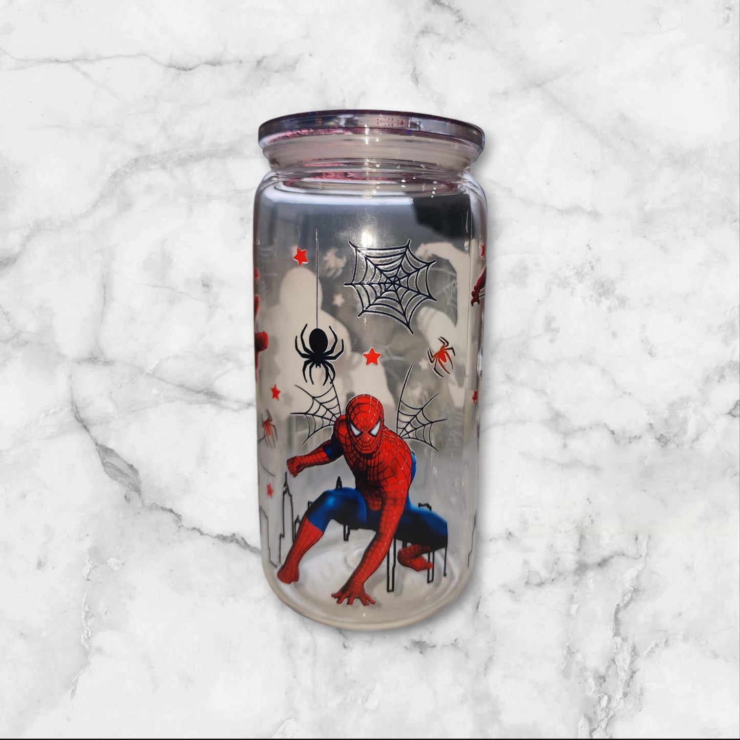 Spiderman 16oz Libbey Cup
