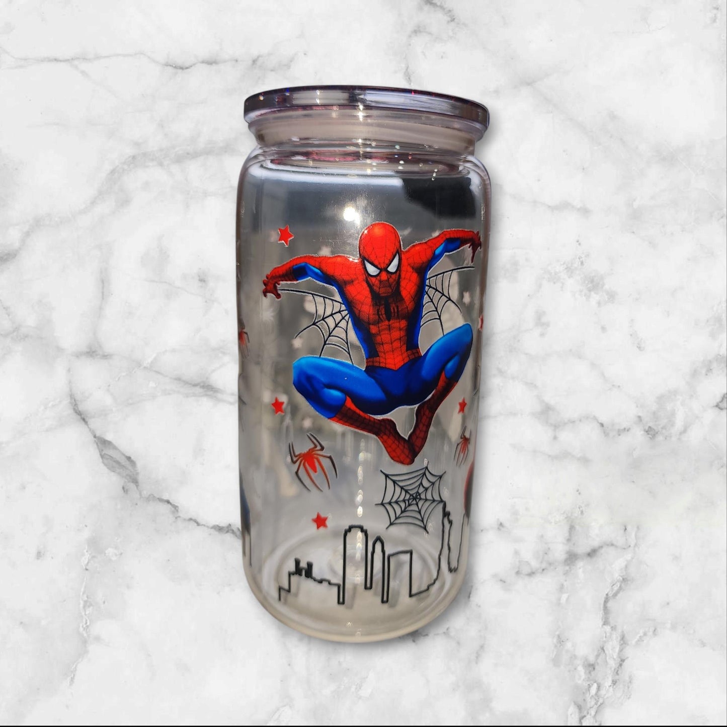 Spiderman 16oz Libbey Cup