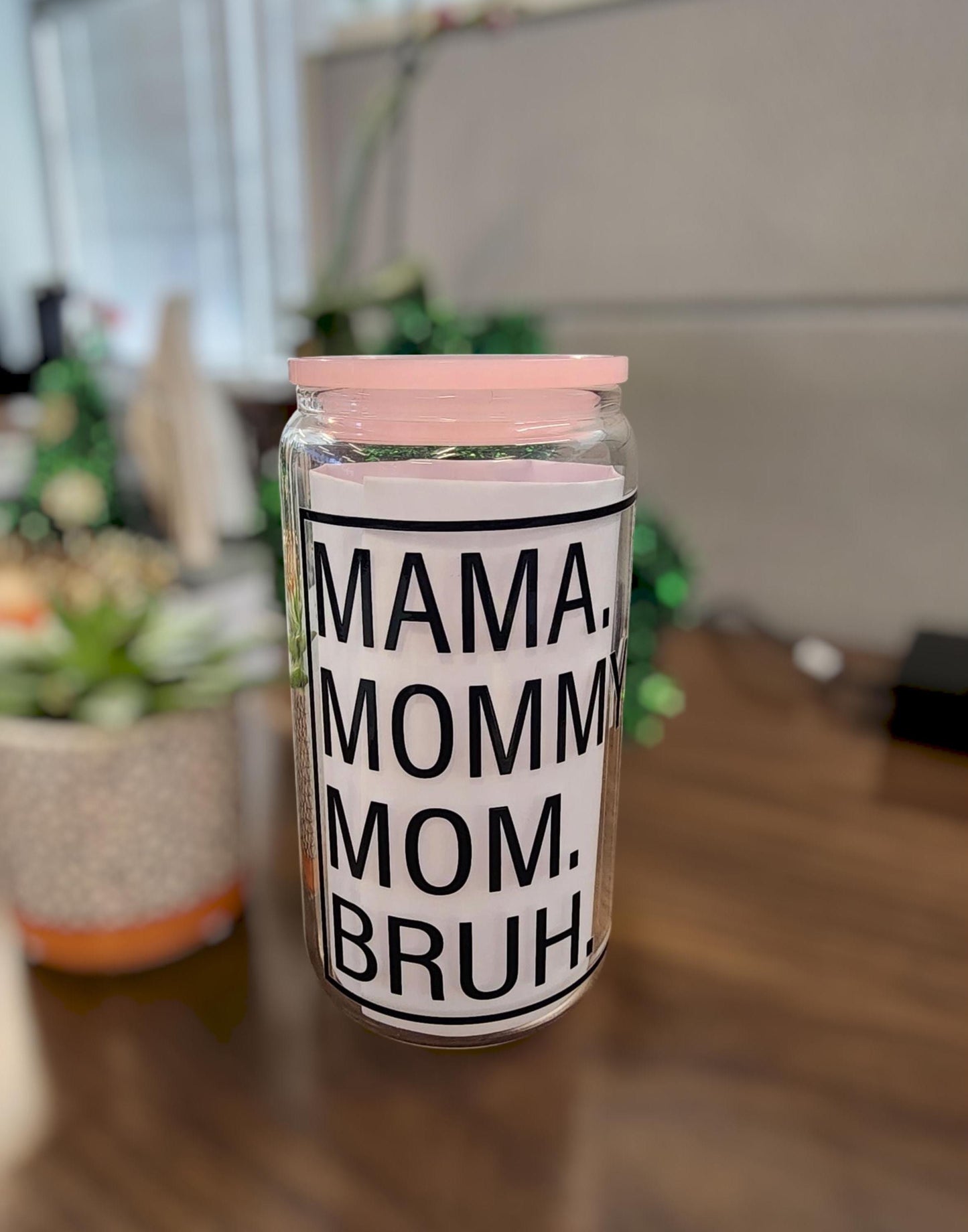 Señora ERA, Mama, Mommy, Mom, Bruh 16oz Libbey Cup