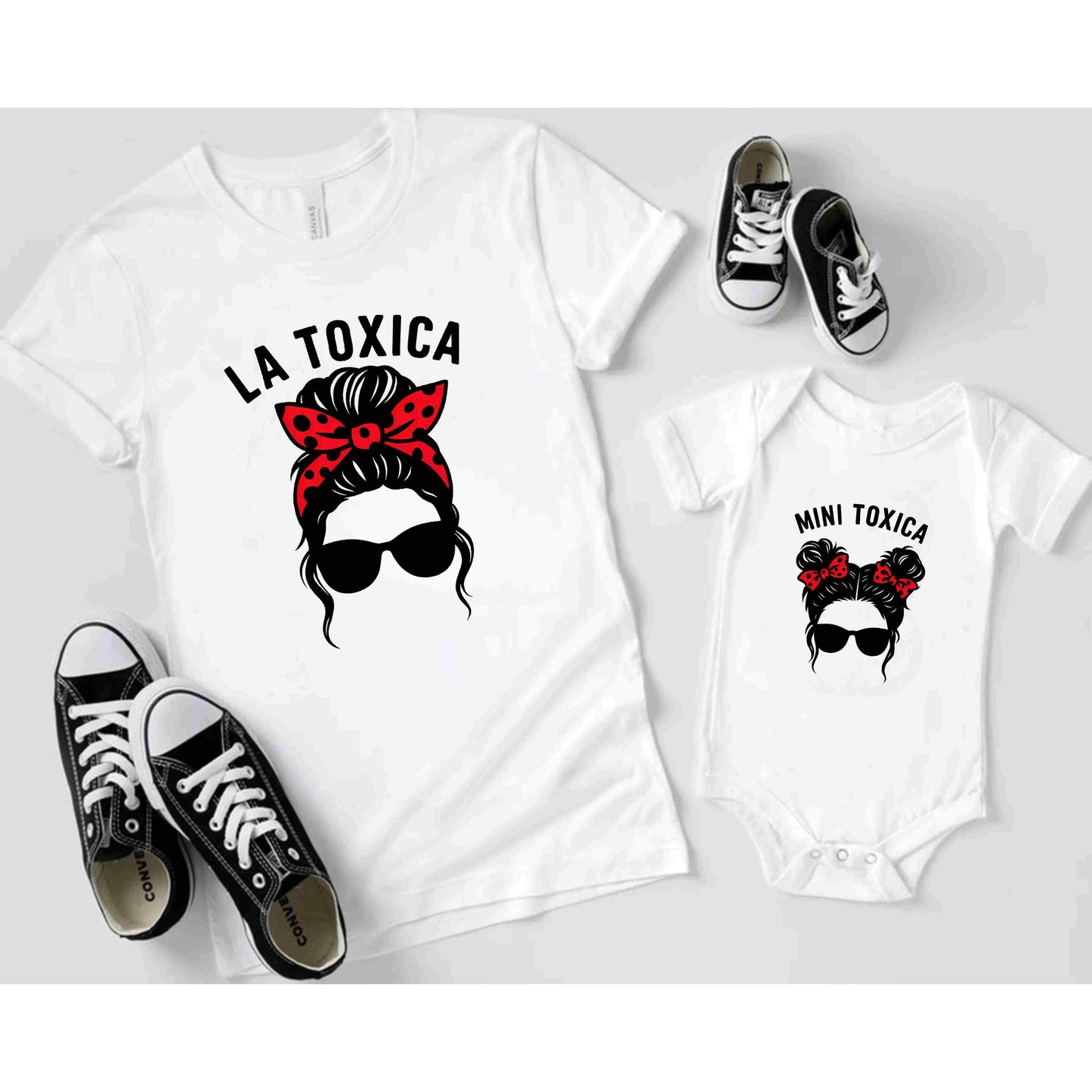 La Toxica Shirt, Mini Toxica Shirt, Mama e hija shirts