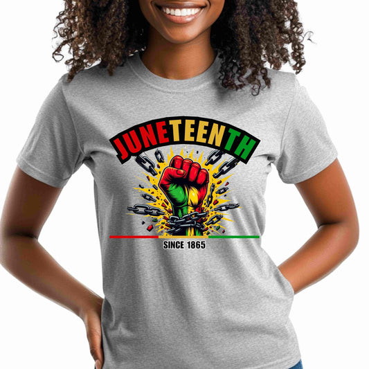 Digital Juneteenth freedom fist PNG,  African pride Juneteenth celebration PNG