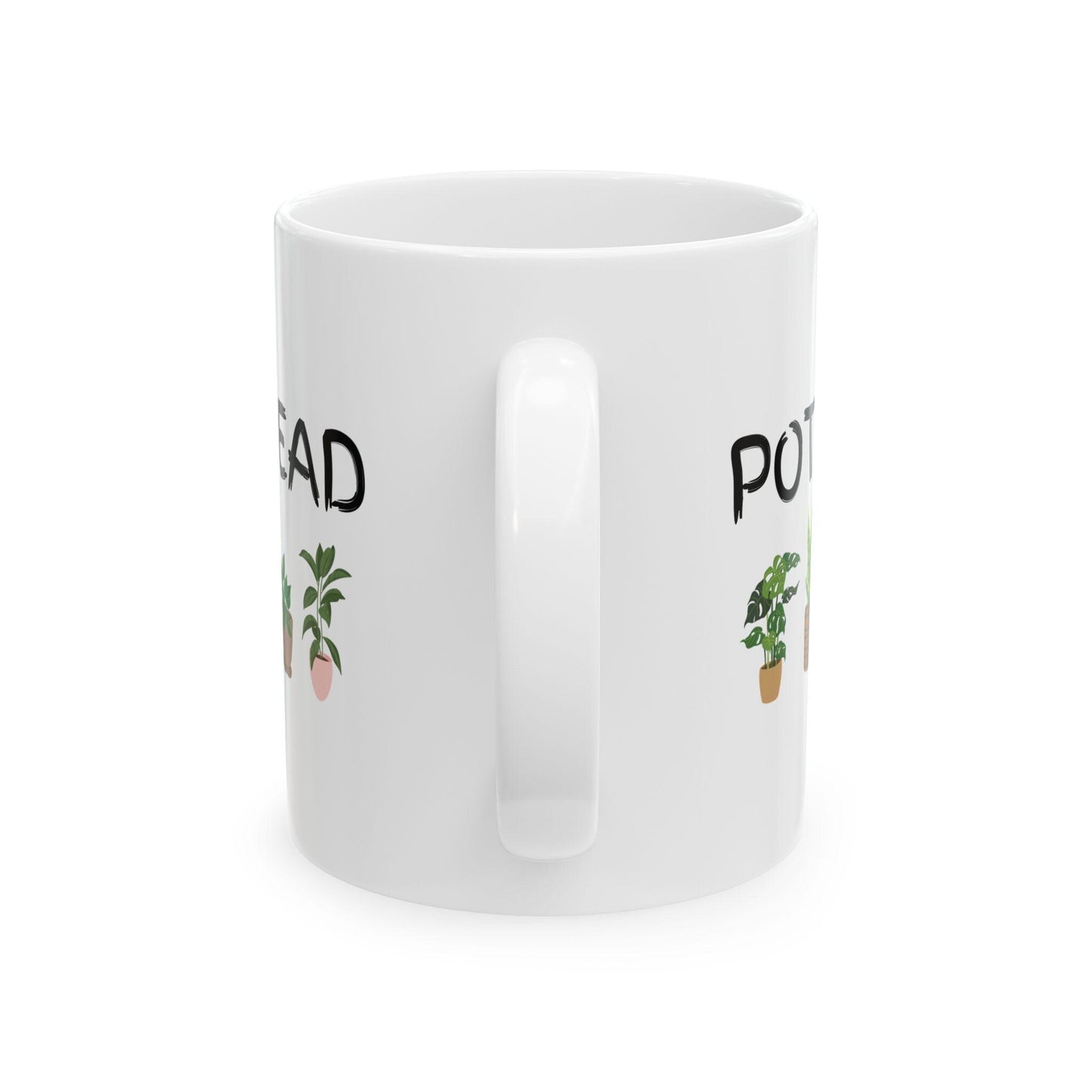Pot Head Ceramic Mug for House Plant Lovers