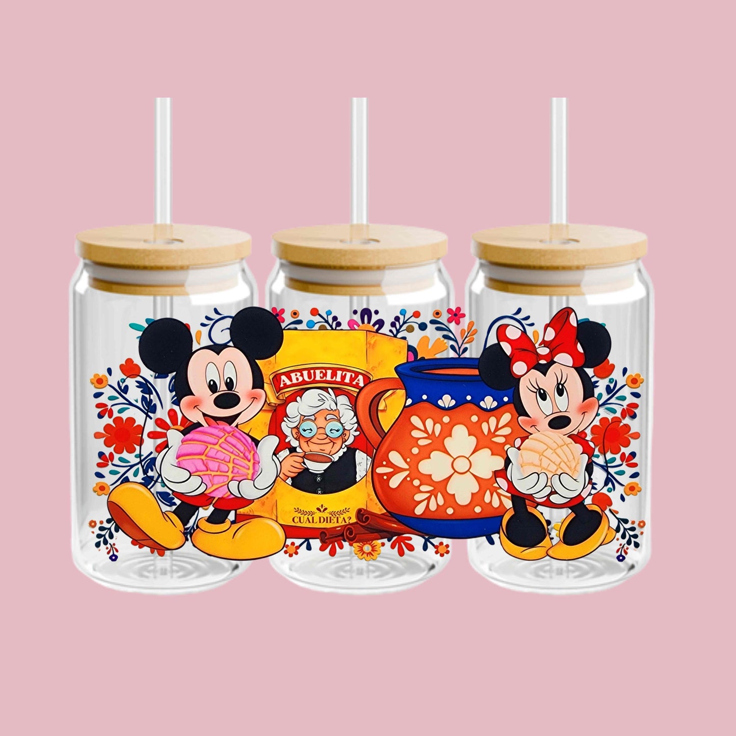 Chocolate Abuelita Mickey Cup