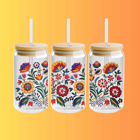 Embroidery Theme Cup