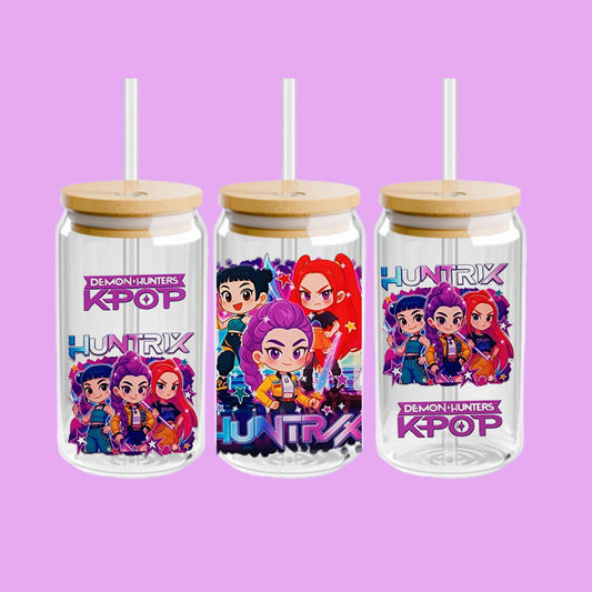 KPOP Demon Hunters 16oz Acrylic or Glass Cup