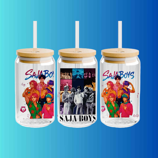KPOP Saja Boys 16oz Acrylic or Glass Cup