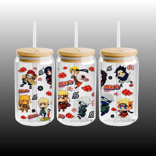 Naruto Anime Glass/Acrylic 16oz Tumbler