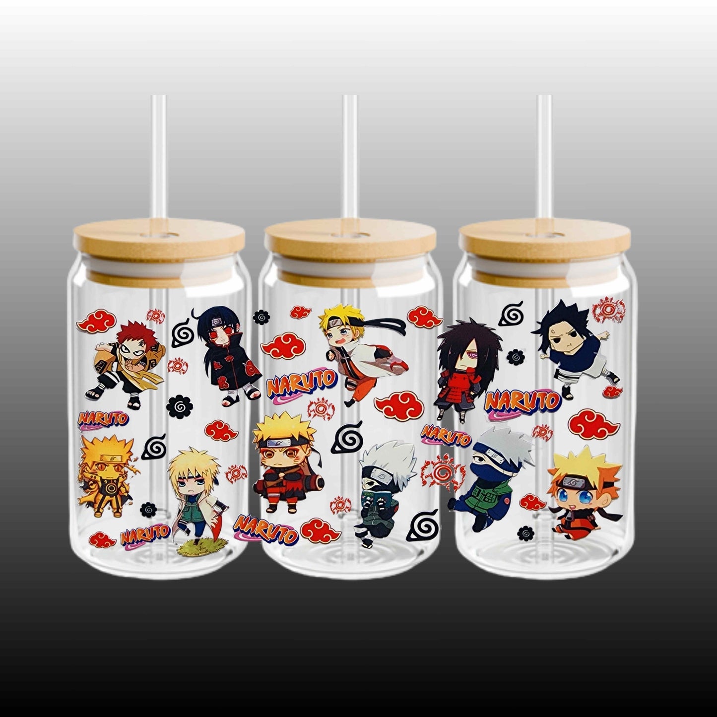 Naruto Anime Glass/Acrylic 16oz Tumbler