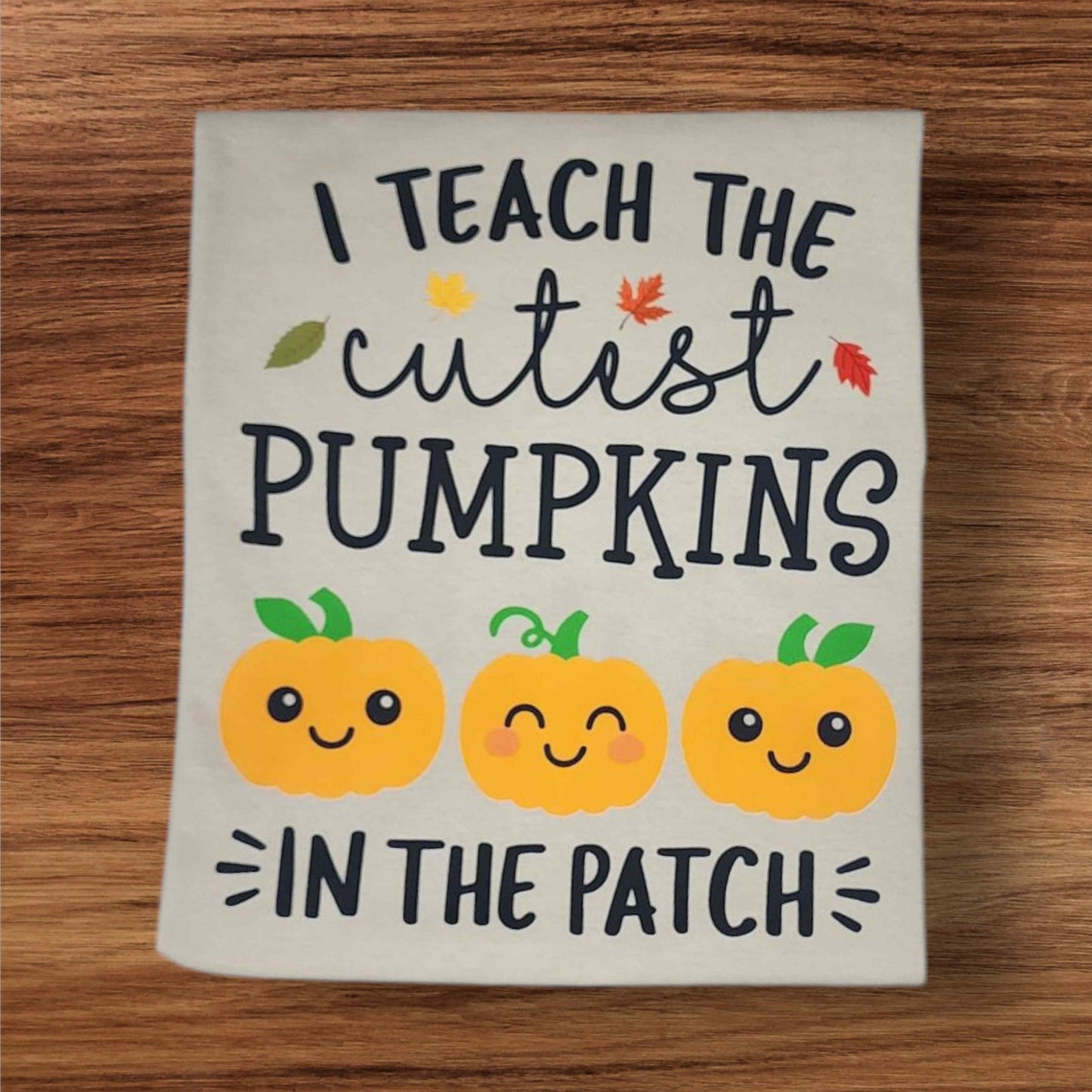 I Teach The Cutest Pumpkins In The Patch Shirt, Cute Fall Teacher Shirts