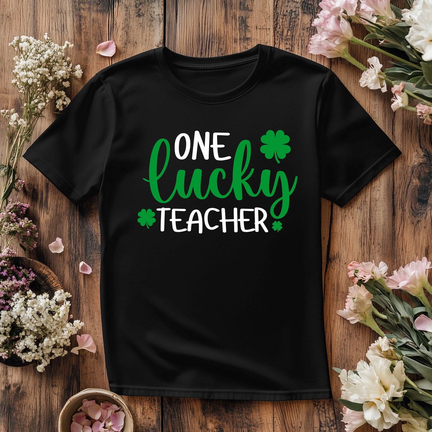 One Lucky Teacher Tee, St Patrick's Shirt