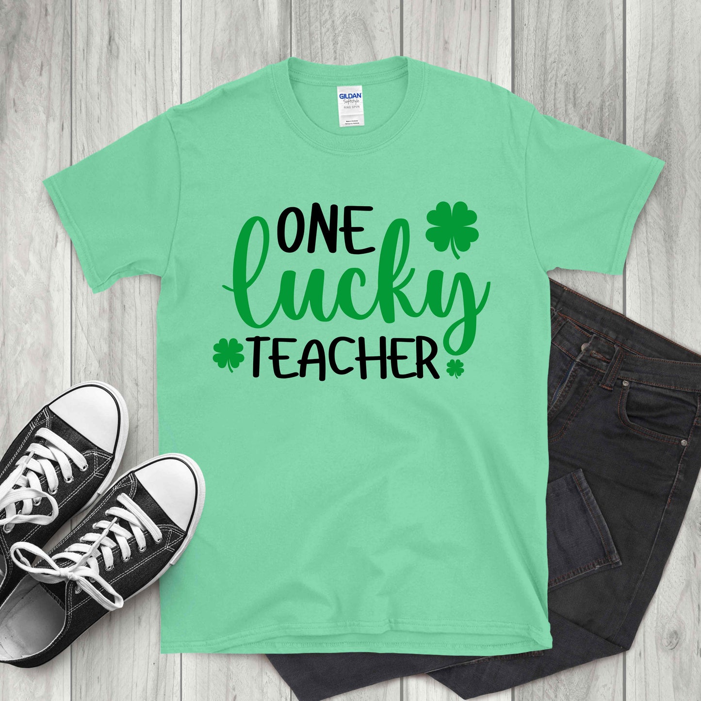 One Lucky Teacher Tee, St Patrick's Shirt