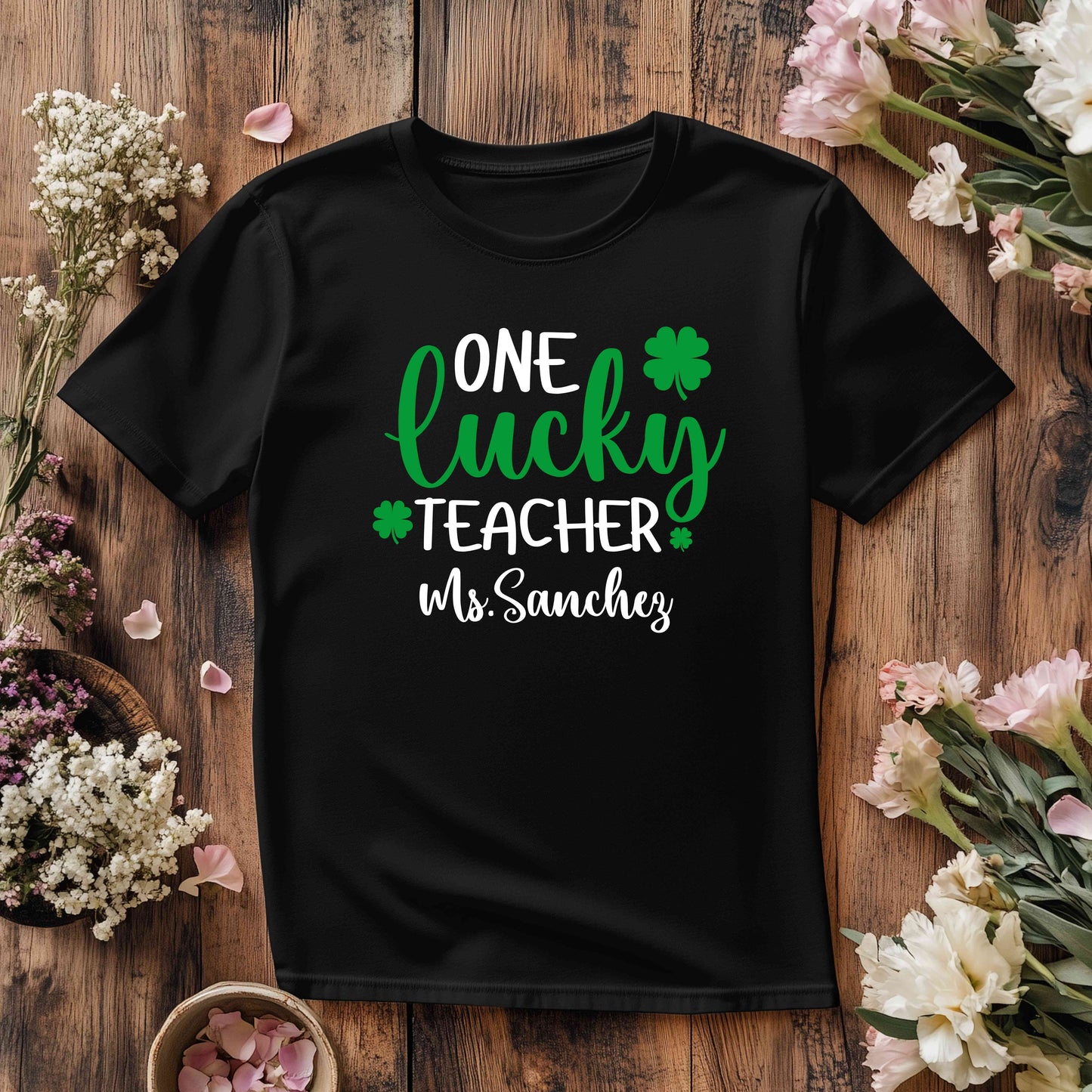 One Lucky Teacher Tee, St Patrick's Shirt