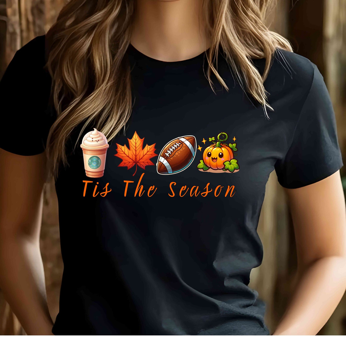 Tis' The Season Fall Tshirt, Fall Football Tshirt, Fall Tshirt