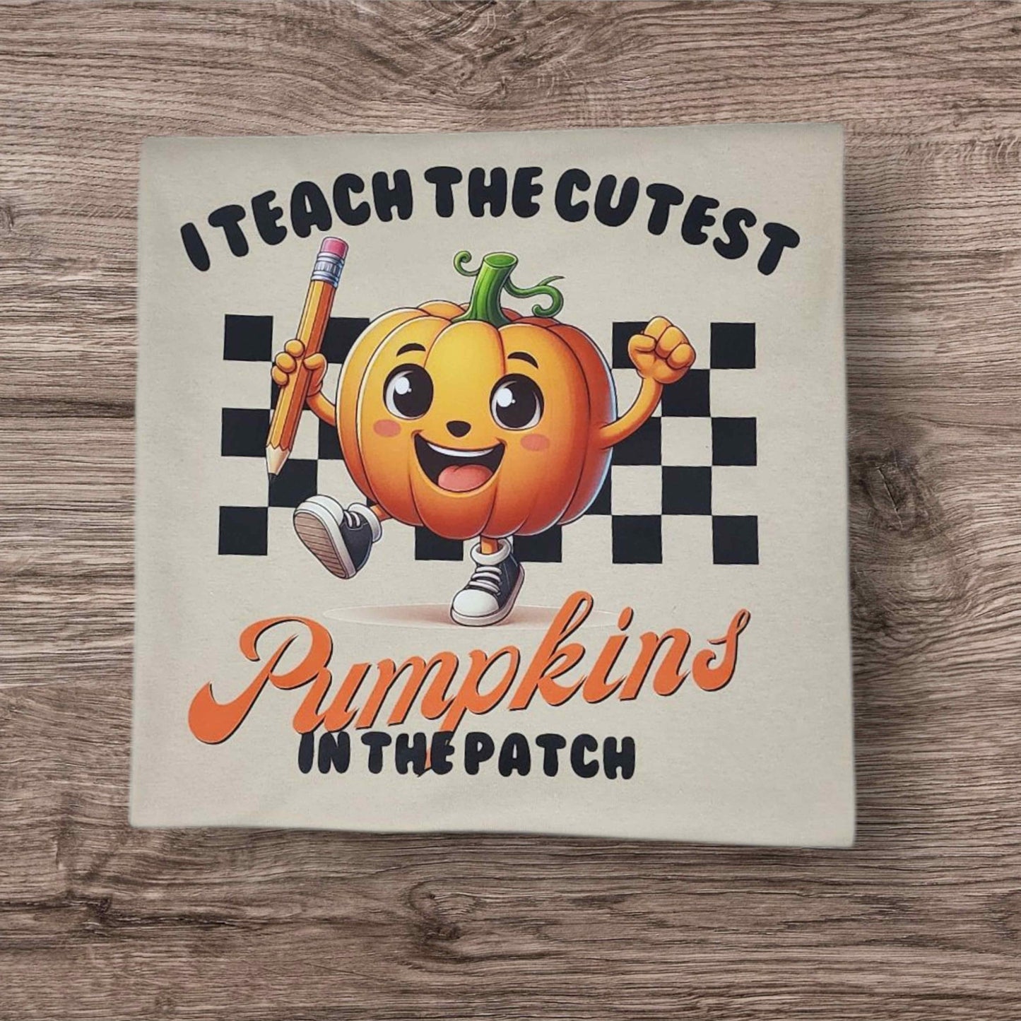 I Teach The Cutest Pumpkins In The Patch Shirt, Cute Fall Teacher Shirts