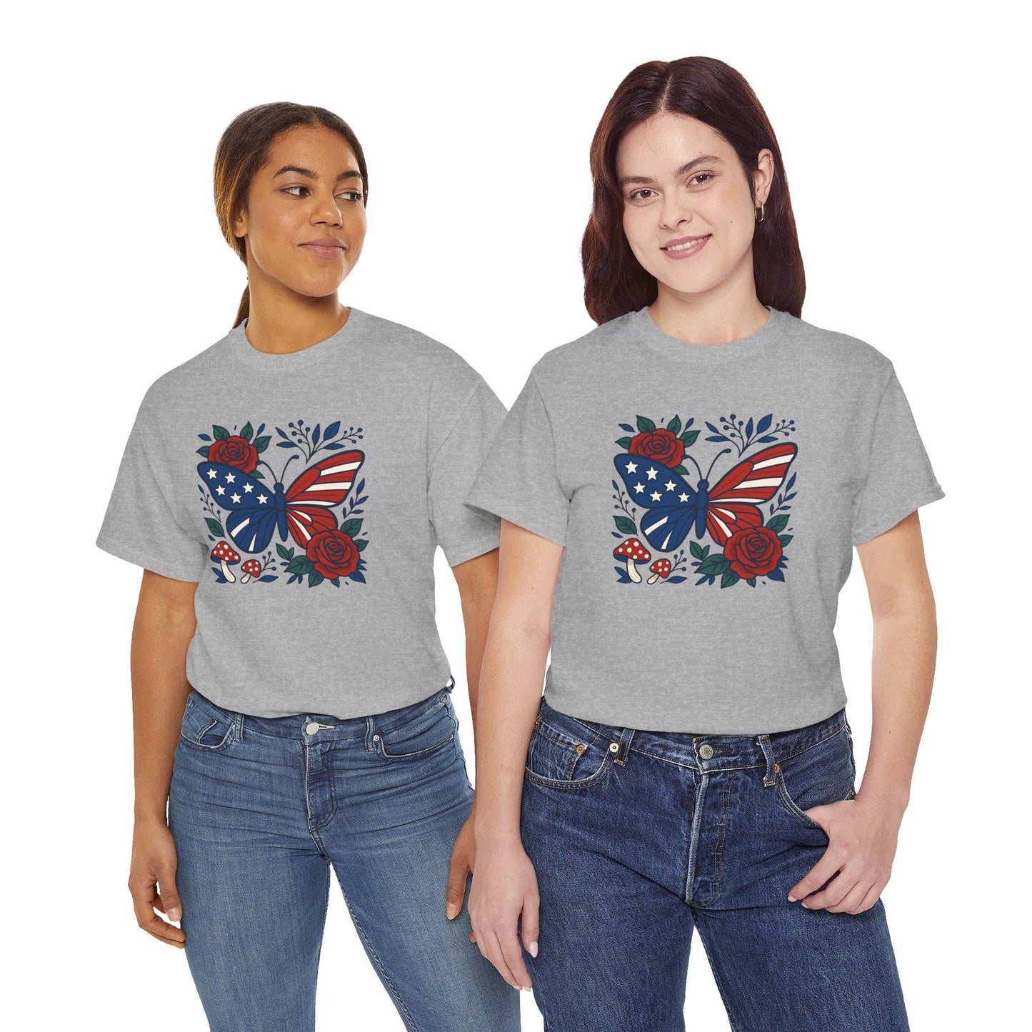 Red White Blue Tee, Patriotic Tee, American Flag Shirt, Patriotic Clothing, 4th of July Shirt