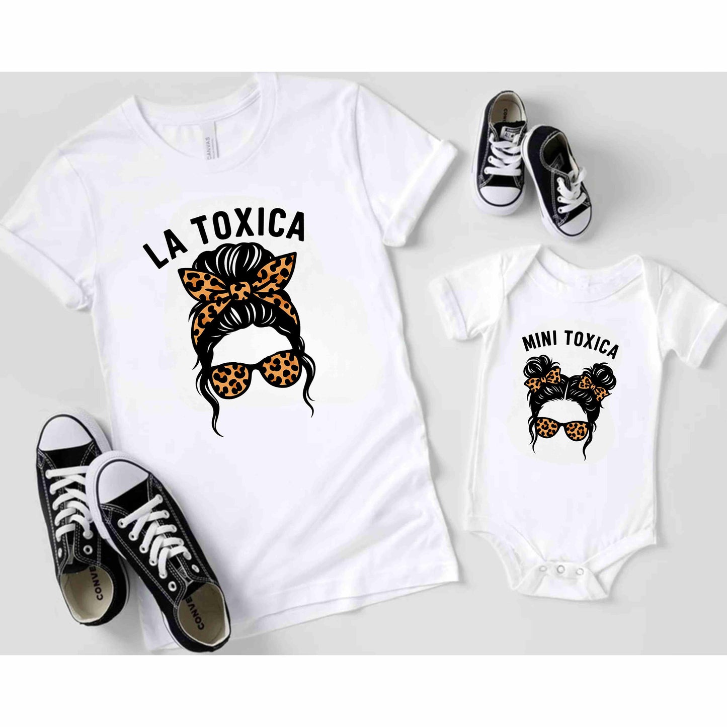 La Toxica Shirt, Mini Toxica Shirt, Mama e hija shirts