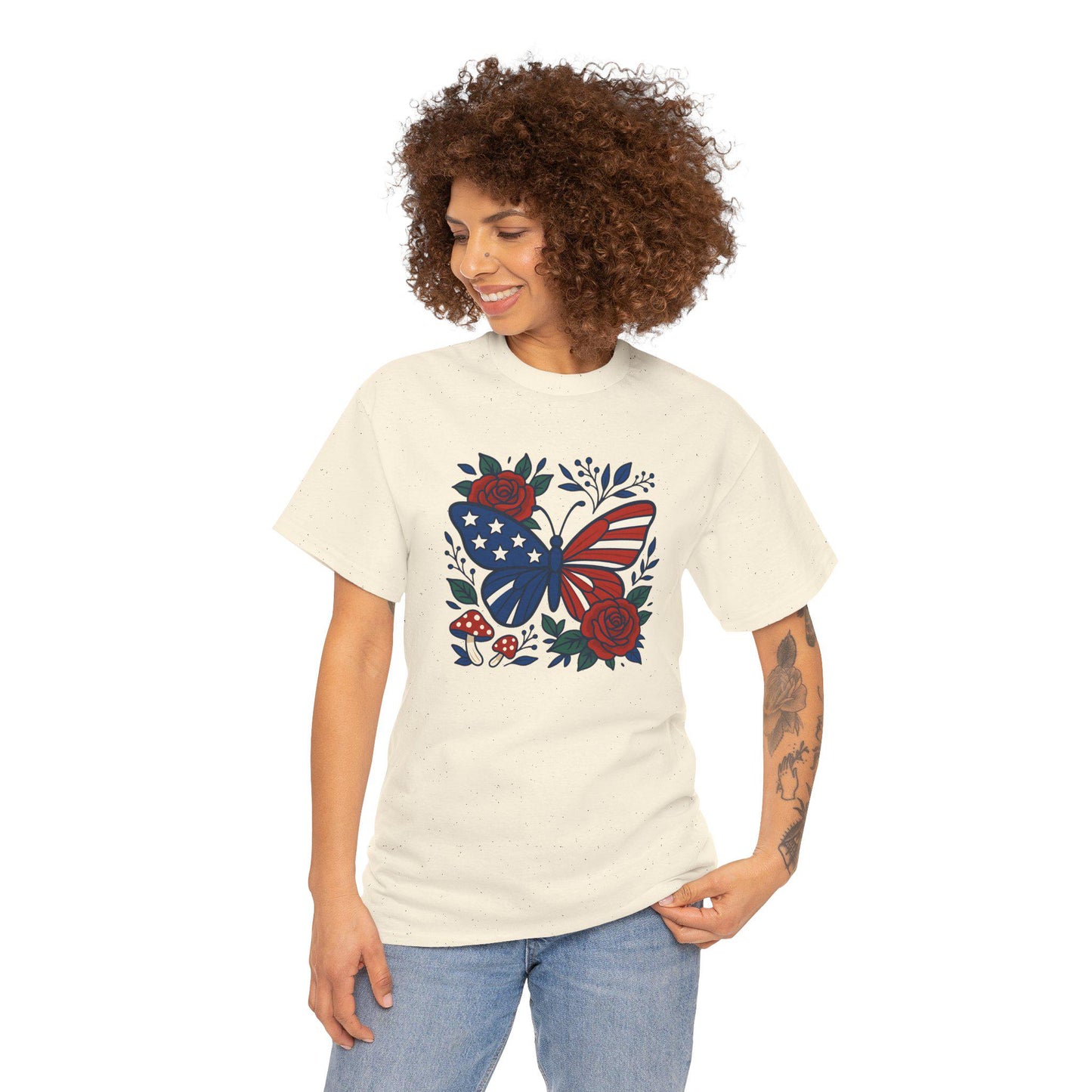 Red White Blue Tee, Patriotic Tee, American Flag Shirt, Patriotic Clothing, 4th of July Shirt