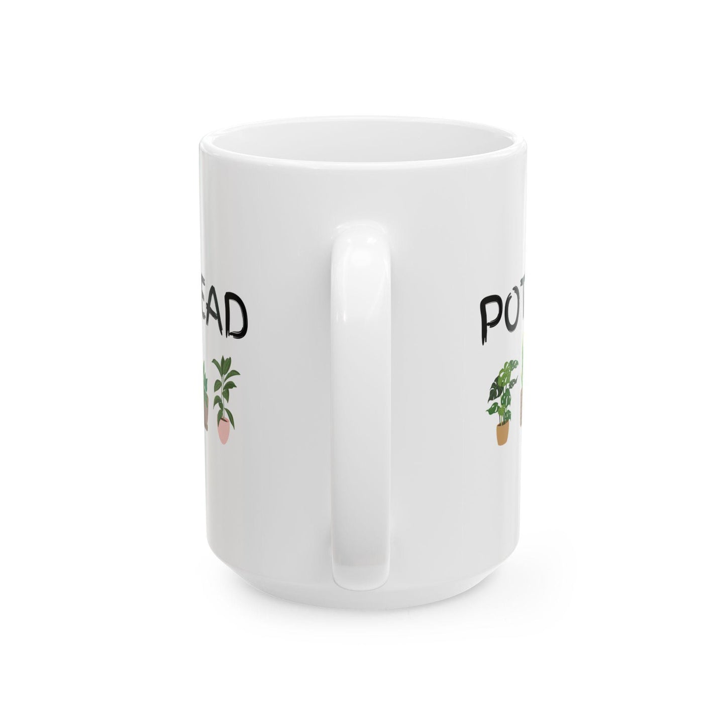 Pot Head Ceramic Mug for House Plant Lovers