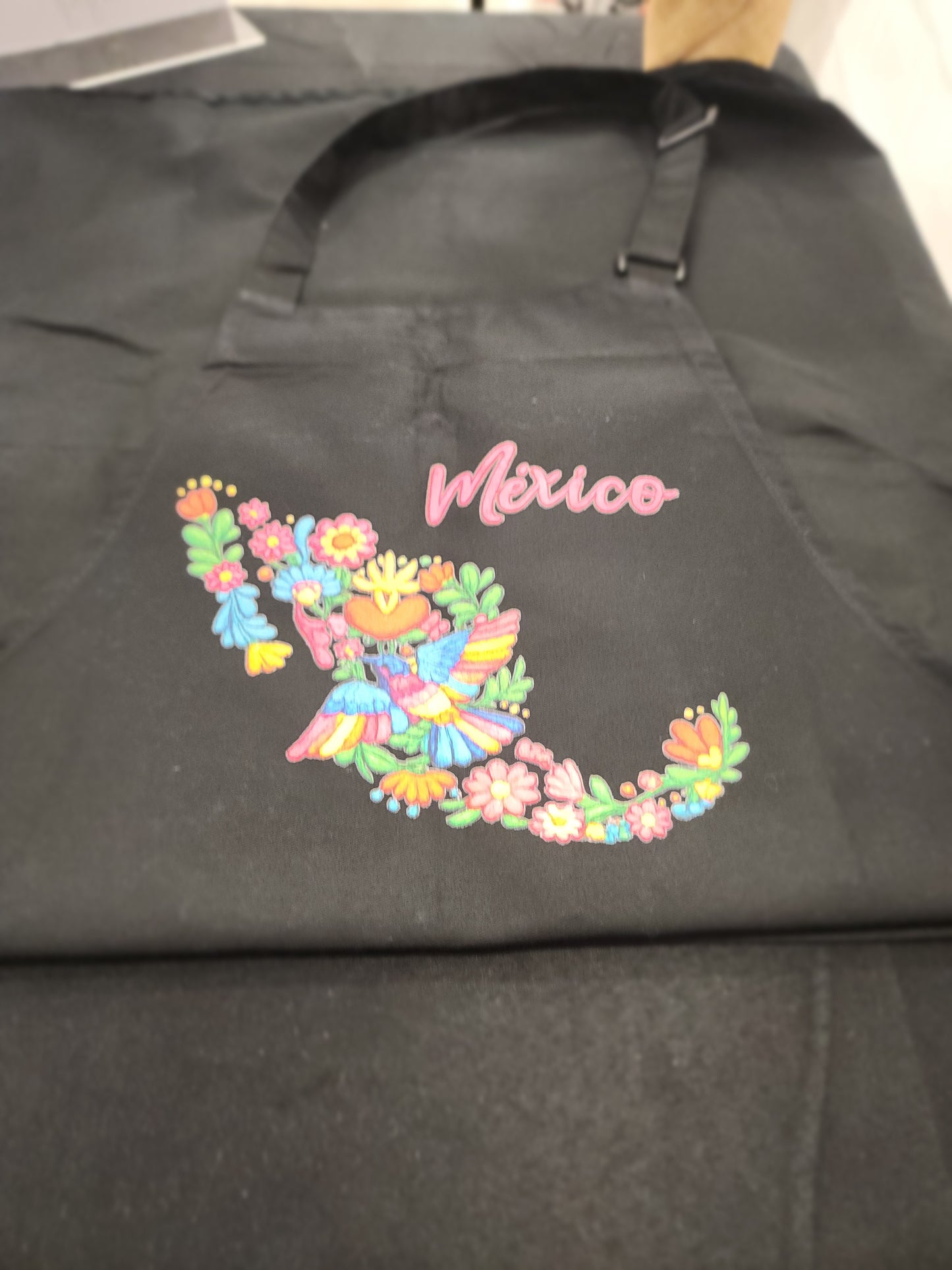 Mexico Apron with embroidery effect
